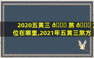 2020五黄三 🍁 煞 🍁 方位在哪里,2021年五黄三煞方位在什么地方